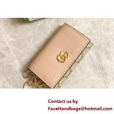 Gucci GG Marmont key case wallet 456118 Pink