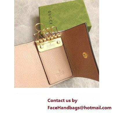 Gucci GG Marmont key case wallet 456118 Pink