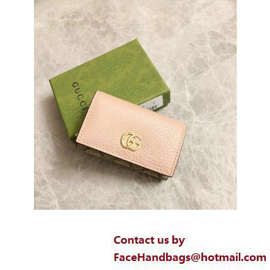 Gucci GG Marmont key case wallet 456118 Pink