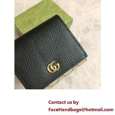 Gucci GG Marmont medium wallet 598587 Black