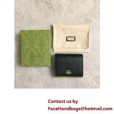 Gucci GG Marmont medium wallet 598587 Black