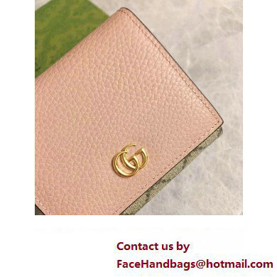 Gucci GG Marmont medium wallet 598587 Pink