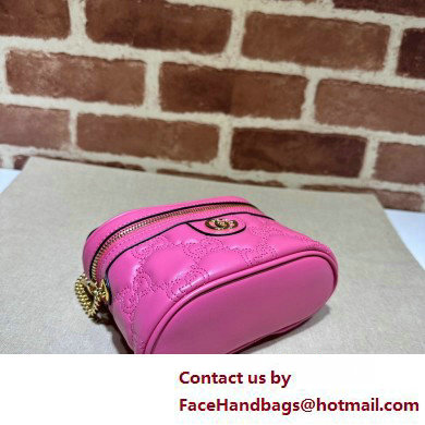 Gucci GG Matelasse top handle mini bag