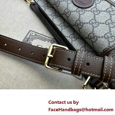 Gucci GG belt bag with Interlocking G 746300 beige and ebony Supreme 2024