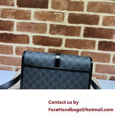 Gucci GG messenger bag with Interlocking G 745679 Black