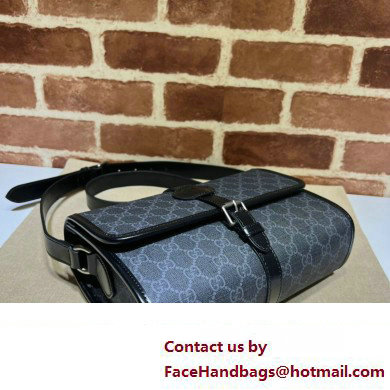 Gucci GG messenger bag with Interlocking G 745679 Black