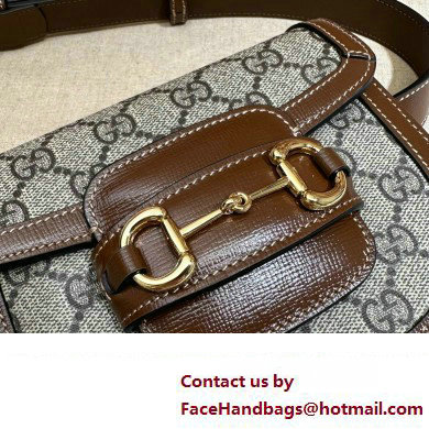 Gucci Horsebit 1955 rounded belt bag 760198 GG Canvas 2024