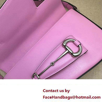 Gucci Horsebit 1955 small shoulder bag 764155 Leather Pink