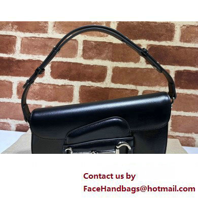 Gucci Horsebit 1955 small shoulder bag 764155 leather Black