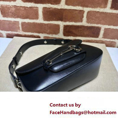 Gucci Horsebit 1955 small shoulder bag 764155 leather Black