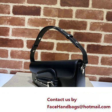 Gucci Horsebit 1955 small shoulder bag 764155 leather Black