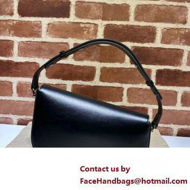 Gucci Horsebit 1955 small shoulder bag 764155 leather Black