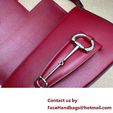 Gucci Horsebit 1955 small shoulder bag 764155 leather Red