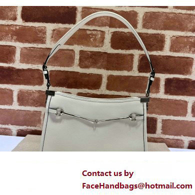 Gucci Horsebit Slim small shoulder bag 764191 Leather White