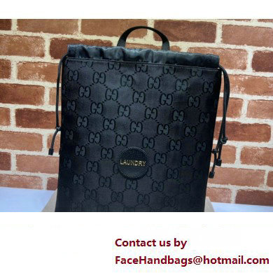 Gucci Off The Grid Laundry Bag 674247 Black 2023 - Click Image to Close