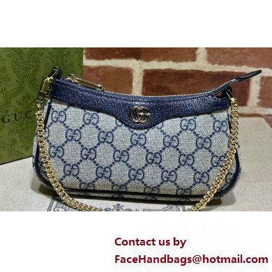 Gucci Ophidia GG Mini Bag 764960 Beige/Blue 2024