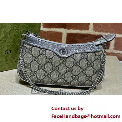 Gucci Ophidia GG Mini Bag 764960 Beige/Silver 2024