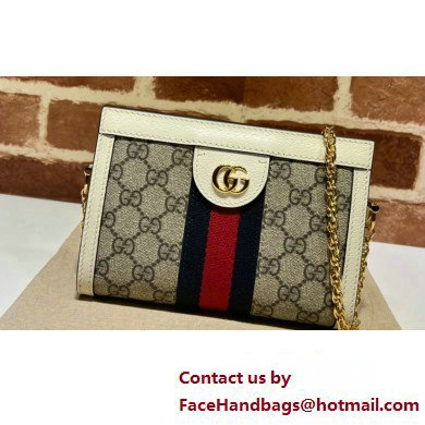 Gucci Ophidia GG Mini Shoulder bag 602676 Beige/White 2024 - Click Image to Close