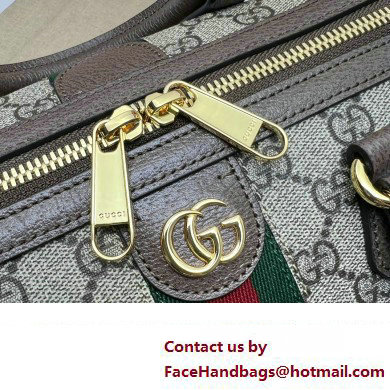 Gucci Ophidia GG medium top handle bag 772065 Beige and ebony GG Supreme canvas 2024