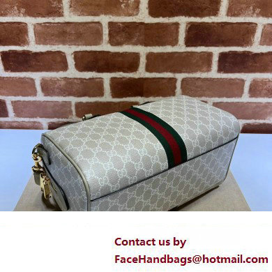 Gucci Ophidia GG medium top handle bag 772065 Beige and white GG Supreme canvas 2024