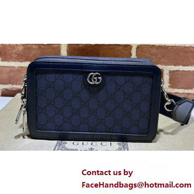 Gucci Ophidia GG mini bag 771174 GG canvas Blue