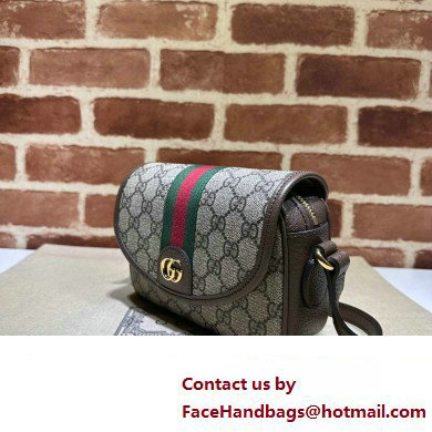 Gucci Ophidia GG mini shoulder bag 772239 Beige and ebony GG Supreme canvas 2024