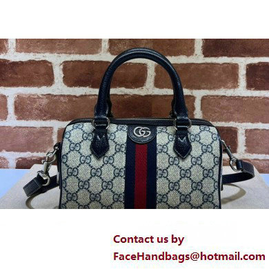 Gucci Ophidia GG mini top handle bag 772053 Beige and blue GG Supreme canvas 2024