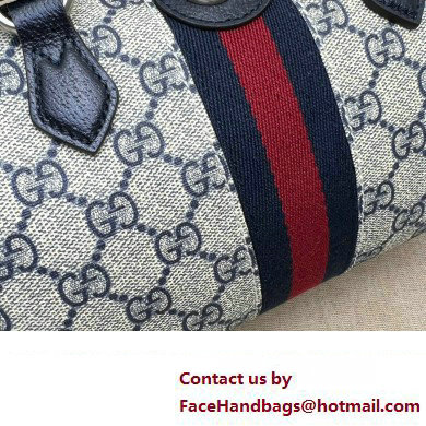 Gucci Ophidia GG mini top handle bag 772053 Beige and blue GG Supreme canvas 2024