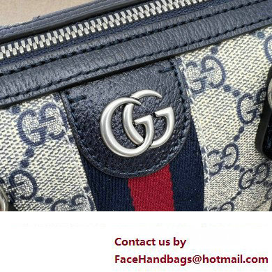 Gucci Ophidia GG mini top handle bag 772053 Beige and blue GG Supreme canvas 2024