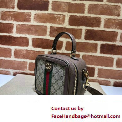 Gucci Ophidia GG mini top handle bag 772157 Beige 2024 - Click Image to Close