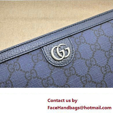 Gucci Ophidia GG pouch bag 760243 Blue 2024