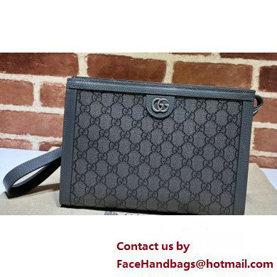 Gucci Ophidia GG pouch bag 760243 Gray 2024 - Click Image to Close