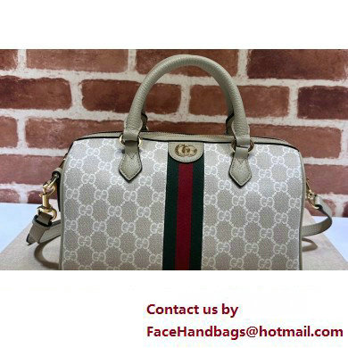 Gucci Ophidia GG small top handle bag 772061 Beige and white GG Supreme canvas 2024