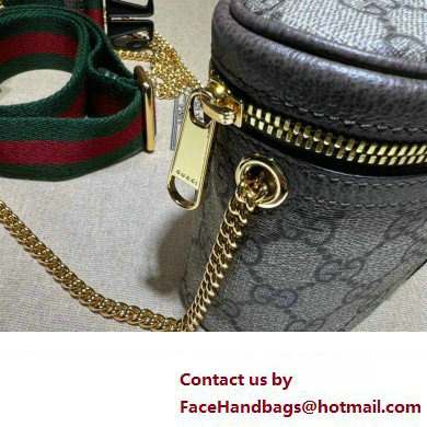 Gucci Ophidia belt bag with Web in beige and ebony Supreme 699765 2024