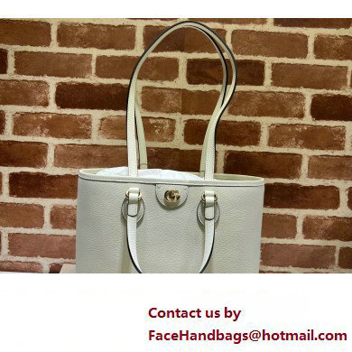 Gucci Ophidia mini tote bag 765043 Leather White 2024 - Click Image to Close