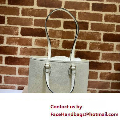 Gucci Ophidia mini tote bag 765043 Leather White 2024