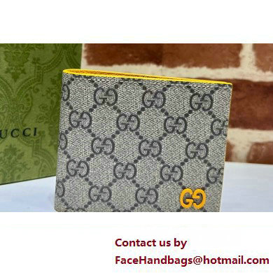 Gucci Wallet with GG detail 768243 Beige/Yellow - Click Image to Close