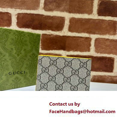 Gucci Wallet with GG detail 768243 Beige/Yellow