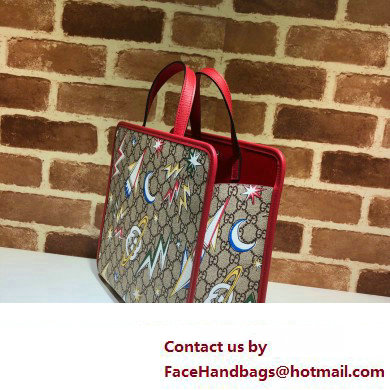 Gucci print tote bag 605614 GG Supreme canvas 02