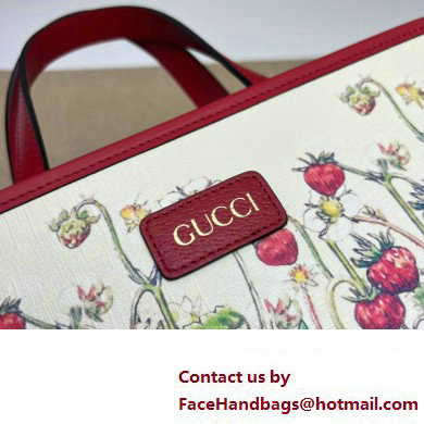 Gucci print tote bag 605614 GG Supreme canvas 03