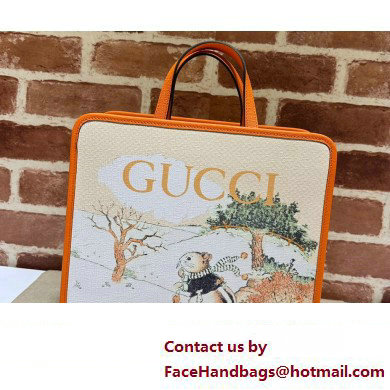 Gucci print tote bag 605614 GG Supreme canvas 05