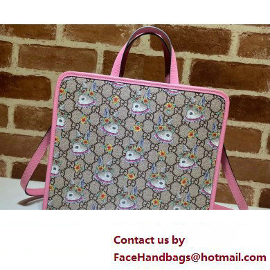 Gucci print tote bag 630542 GG Supreme canvas 01