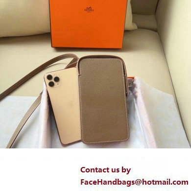 Hermes Hac a Box Phone Case in Epsom Leather SS23 08