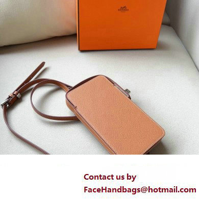 Hermes Hac a Box Phone Case in Epsom Leather SS23 12