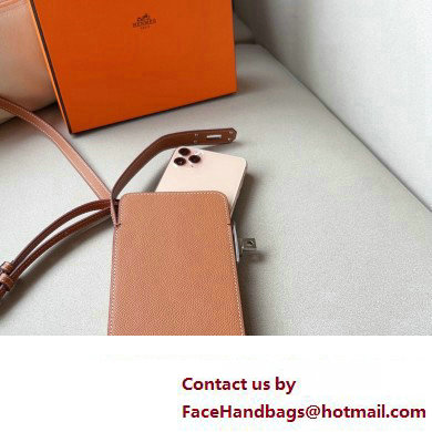 Hermes Hac a Box Phone Case in Epsom Leather SS23 12