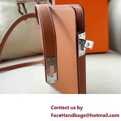 Hermes Hac a Box Phone Case in Epsom Leather SS23 12