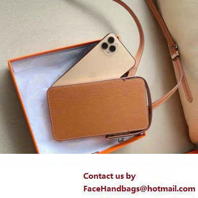 Hermes Hac a Box Phone Case in Epsom Leather SS23 12