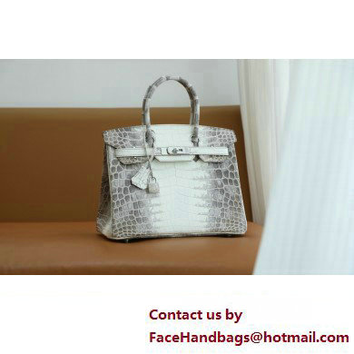 Hermes himalaya BIRKIN 30/35 bag with SILVER/GOLD hardware - Click Image to Close