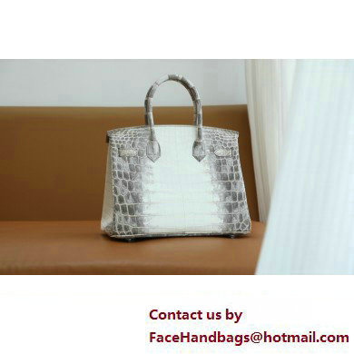 Hermes himalaya BIRKIN 30/35 bag with SILVER/GOLD hardware