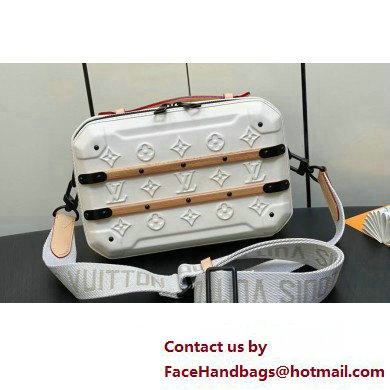 Louis Vuitton Calf leather Future Trunk Bag M21950 White 2023